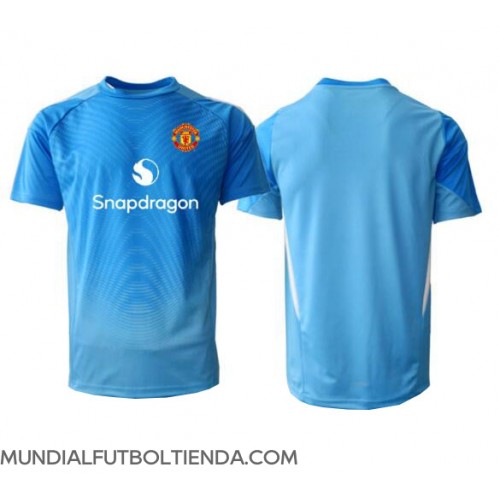 Camiseta Manchester United Portero Primera Equipación Replica 2025-26 mangas cortas